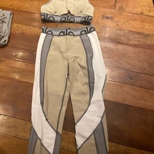 Alo bra top and leggings set